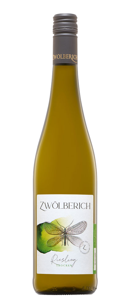 2021er Zwölberich Riesling trocken bio vegan