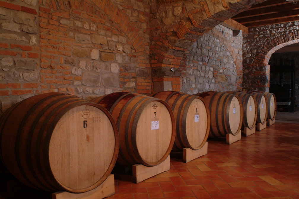 Fasskeller vom Weingut Azienda Agricola Grillo