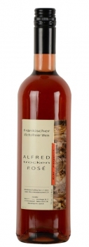 alkoholfreier fränkischer Rosewein Alfred Rose
