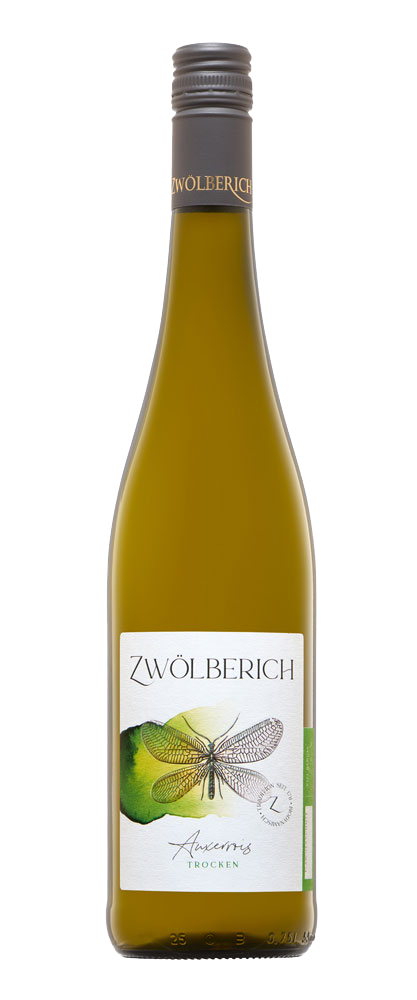 2021er Zwölberich Auxerrois trocken bio vegan