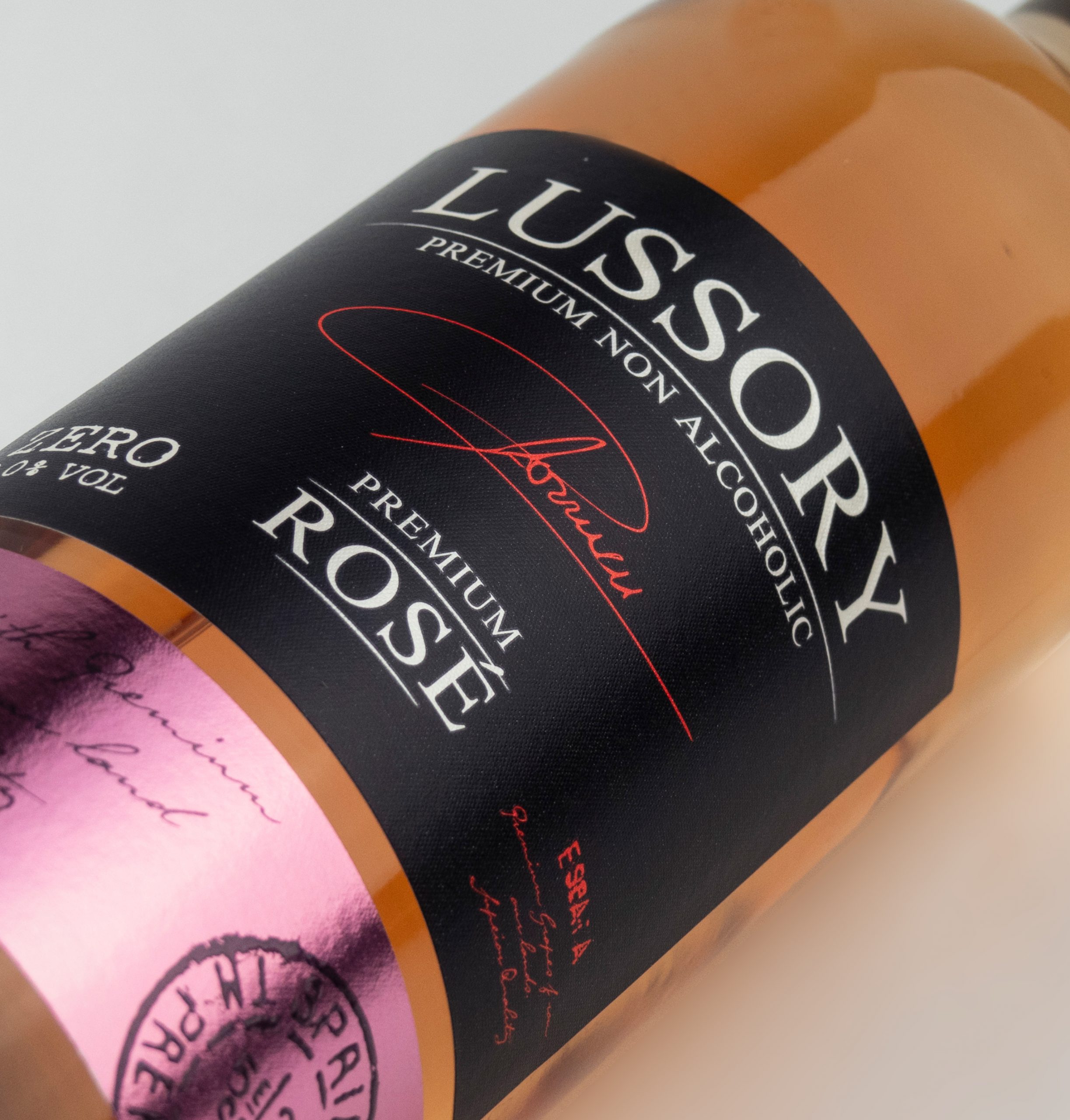 Lussory de-alcoholized wines