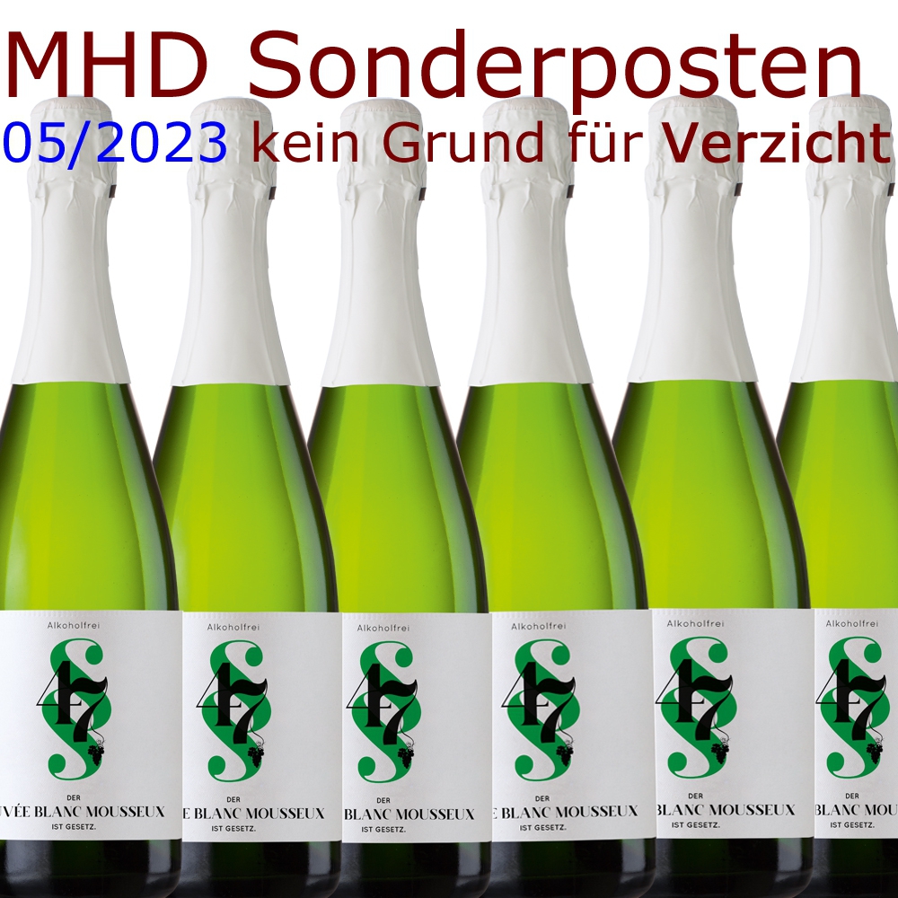 § 47 Cuvée Blanc Mousseux alkoholfrei 6 Fl. Set